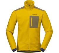 Norrona - Pile da alpinismo - Trollveggen Warm3 Jacket M Golden Palm per Uomo - Taglia XL - Giallo