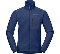 Norrona - Pile da alpinismo - Trollveggen Warm3 Jacket M Indigo Night per Uomo - Taglia L - Blu navy