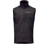 Norrona - Pile da alpinismo - Trollveggen Warm3 Vest M Phantom per Uomo - Taglia L - Nero