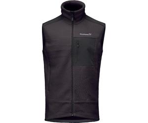 Norrona - Pile da alpinismo - Trollveggen Warm3 Vest M Phantom per Uomo - Taglia L - Nero
