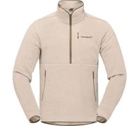 Norrona - Pile isolante e traspirante - Femund Warm2 Zip Neck Pure Cashmere - Taglia XS - Beige
