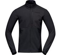 Norrona - Pile tecnico Uomo - Lofoten Warm2 Jacket M Caviar Black per Uomo - Taglia M - Nero