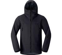 Norrona - Piumino caldo con maniche staccabili - More Thermo60 Aero200 Jacket M Caviar Black per Uomo in Pelle - Taglia L - Nero