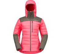 Norrona - Piumino d'oca da donna - Falketind Down750 Zip Hood W Calypso Coral per Donne - Taglia M - Rosa