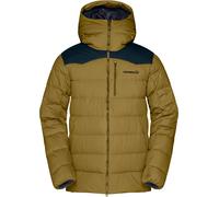 Norrona - Piumino da uomo - Tamok Down750 Jacket M Dark Olive per Uomo in Pelle - Taglia M - Kaki