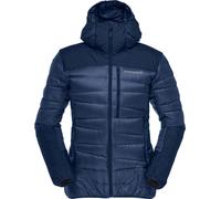 Norrona - Piumino un cappuccio - Falketind Down750 Zip Hood W Indigo Night per Donne - Taglia S - Blu navy Blu navy S