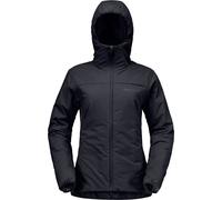 Norrona - Piumino versatile - Femund Thermo60 Zip Hood W Caviar Black per Donne - Taglia L - Nero