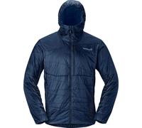 Norrona - Piumino versatile in piuma sintetica - Falketind Thermo40 Zip Hood M Indigo Night per Uomo in Nylon - Taglia M - Blu navy