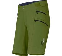Norrona - Short leggero, stretch e idrorepellente per l'escursionismo - Fjora Flex1 Tech Shorts M Pesto per Uomo in Nylon - Taglia M - Verde