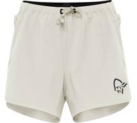 Norrona - Shorts leggeri e traspiranti - Senja Flex1 4" Shorts W'S Oatmeal per Donne - Taglia M - Beige