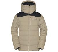 Norrona Tamok Down750 M - giacca piumino - uomo L Light Brown/Black man Oeko-Tex 100,Pfc-Free,Recycled Materials,Bluesign,Rds,Piuma