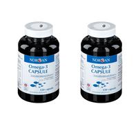 NORSAN Omega-3 Capsule Set da 2 2x164 g Capsule