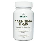 NORSAN Srl Integratore Zreen Carnitina & Q10 per il metabolismo, 90 capsule