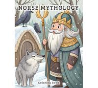 Norse Mythology Coloring Book: Viking Symbols, Runes, Yggdrasil & Mythical Beasts - Intricate Art for Mindfulness & Relaxation