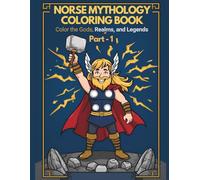 Norse mythology colouring book: Part - 1