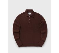 Norse Projects Rasmus Relaxed Brushed Polo men Polos|Pullovers purple in taglia:S