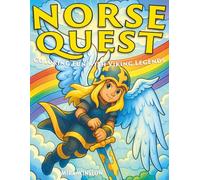 Norse Quest: Coloring Fun with Viking Legends: Mythical Gods, Fierce Creatures & Heroic Adventures to Color