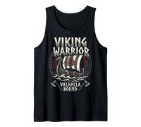 Norse Viking Mythology Warrior Runes Valhalla Odin Raven Canotta