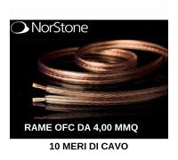 NORSTONE CL 400 CAVO DA 10 MT PER ALTOPARLANTI BIPOLARE 2 x 4.00mmq