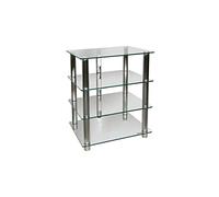 Norstone Epur 4 Stand per Audio/Video con 4 Ripiani, Grigio