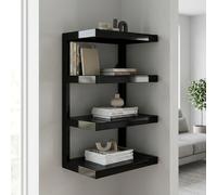 Norstone Mobile Audio/Video 4 Mensole Max 40 kg Dimensioni 57x40x86 cm colore Nero - Esse HiFi
