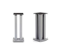 Norstone Stylum Square Grigio Raso - Piedi per Altoparlanti (coppia)