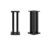 Norstone Stylum Square Nero Raso - Piedi per Altoparlanti (coppia)