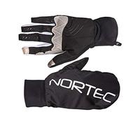 Nortec Guanti Running Tech Made in Italy per Winter Running invernale su Ghiaccio e Neve, M