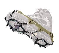 Nortec Ramponcini ALP FOREST Made in Italy per Caccia, Lavoro e Squadre di Soccorso, Micro Rampone con Custodia (Military Green, XL)
