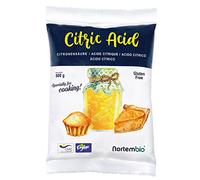 Nortembio Acido Citrico Alimentare 500g - 100% Puro, Grado Alimentare | Origine Naturale, Senza OGM, Conservante e Acidificante per Cucina, Pasticceria, Marmellate in Casa + Ricettario Gratuito