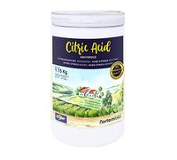 Nortembio Acido Citrico Ecologico 1,15kg - Liquido Concentrato 100 % Puro Certificato - Materia Prima per Produzione Biologica - Pulizia Domestica Multiuso - Senza OGM - E-Book Incluso