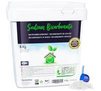 Nortembio Bicarbonato di Sodio 6 Kg 100% Naturale per Pulizia Multiuso. Senza Al