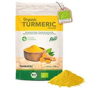 Nortembio Curcuma in Polvere 200 g - Curcuma Biologica Macinata 100% Naturale - Vegana, Senza Glutine, Senza Additivi - Spezia Gourmet per Cucina e Pasticceria. E-book Gratuito