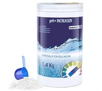 Nortembio pH Plus per Piscina 1,4kg - Regolatore ph+ Incrementatore 100% Naturale Azione Rapida e Sicura - Acqua Cristallina + E book gratuito con consigli professionali