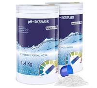 Nortembio Pool Aumentatore di pH+ Plus 2 x 1,4 kg - Correttore Naturale del pH per Piscine e Spa - Migliora la Qualità dell’Acqua - Ideale per la Manutenzione Tutto l’Anno