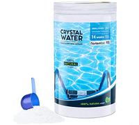Nortembio Pool Flocculante Piscina Piccole 14 Settimane Concentrato, Chiarificante Naturale Mantenimento Piscina, Vasche, Idromassaggio - Trattamento Acqua Limpida Tutto L'Anno