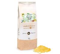 Nortembio Sali di Epsom 700 g Profumati Vaniglia e Cannella | Sali da Bagno, Solfato di Magnesio con Vitamina C ed E, Per Rilassamento Muscolare e Dormire Bene, E-Book Incluso