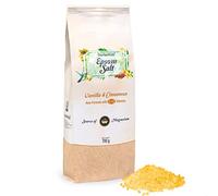 Nortembio Sali di Epsom 700 g. Sali da Bagno Profumati Vaniglia e Cannella. Solfato di Magnesio con Vitamina C ed E. Sale di Epsom per Rilassamento Muscolare e Dormire Bene. E-Book Incluso.