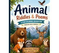 North America Animals Coloring Book
