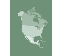 North America Travel Journal & Scrapbook: Canada, United States of America, Caribbean, Central America