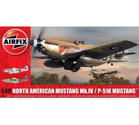 North American Mustang Mk.iv 1:48 Plastic Model Kit AIRFIX