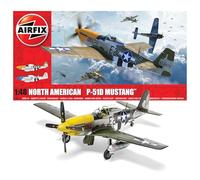 North American P51-D Mustang (Filletless Tails) 1:48 Plastic Model Kit AIRFIX