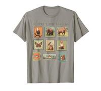 North American Wildlife T -Shirt Vintage Anni '90 Retrò Maglietta