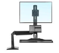 North Bayou NB35 Porta monitor Ergonomic 19-27 pollici con vassoio per tastiera