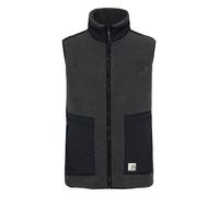 North Bend Gilet 'Galan' grigio scuro / nero Uomo - Abbigliamento - Taglie comode - Giacche North Bend S