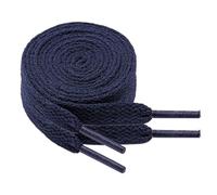 North Bund 2 Pari 8mm per Sneakers Lacci Piatti per Scarpe Sportive Lacci piatti di Ricambio per Scarpe Blu navy 60cm