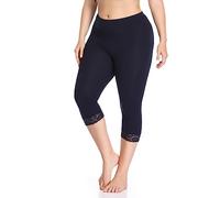 North Bund 3/4 Pantaloni Leggings da Donna Sportivi Capri Leggins Vita Alta Pantaloncini Morbido Push Up Corti Controllo della Pancia Elastici Slim Fit Estivi Fitness Yoga Corsa Allenamento