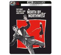 North by Northwest Steelbook (4K UHD Blu-ray) Cary Grant Eva Marie Saint