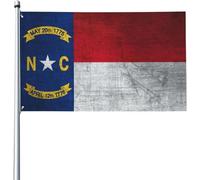 North Carolina Bandiera Pace Bandiera Di Benvenuto Robuste Bandiere Giardino Con 2 Occhielli Per Parete Decorazioni La Casa 3X5 Ft