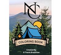 North Carolina Coloring Book With Fun Facts By Travis Bradshaw